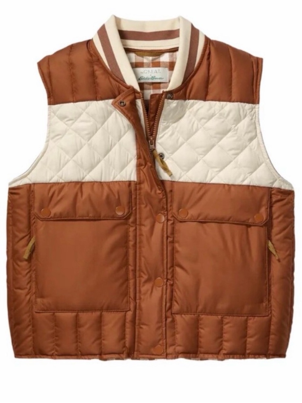The Great x Eddie Bauer | Quilted Down Vest